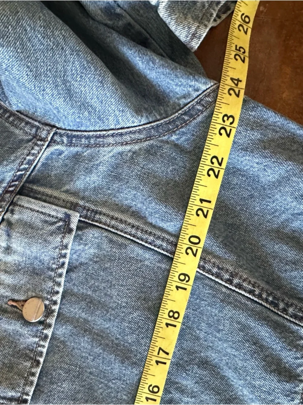 Rag & Bone Amy Cinched Waist Classic Light Blue Denim Jacket size L NWT - Picture 5 of 9